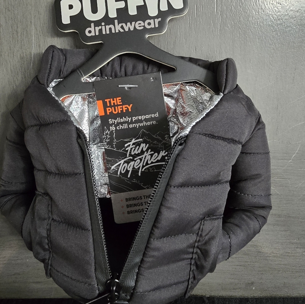 Puffin drink wear custom can cooler koozie US ARMY